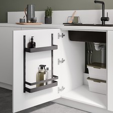 Kesseböhmer K-Line side Türregal Wandregal Regalsystem anthrazit