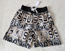 Jungen Badehose braun-schwarz mit Tasche Gr 116/122 Neu mit Etikett