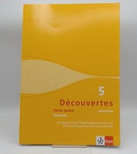Decouvertes 5 Serie Jaune. Lehrerbuch alle Lösungen Kopiervorlagen Fördermateri