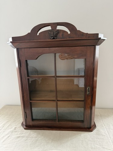 Vintage belgische wandvitrine - belgische,