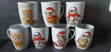Tassen Kaffeebecher Bärchen Teddy *Druck beids.* Henkeltasse versch. Kindermotiv