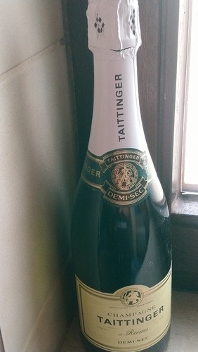 Taittinger champagne demi sec - demi,