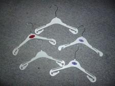 5 Kinder Kleiderbügel weiß