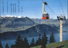 Seilbahn Weggis-Rigi-Kaltbad Vierwaldstaettersee Buergenstock