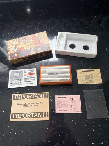 Nintendo game watch donkey - game,