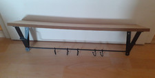 Küchenregal Wandregal mit Hakenleiste Landhausstil Vintage!