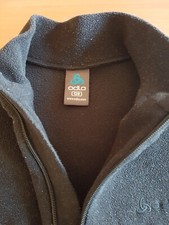 Gr. 128 Fleecepullover schwarz