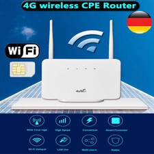 WLAN Router 4G LTE Wireless WiFi 300Mbps CPE Router SIM Karten mit 4 Antennen