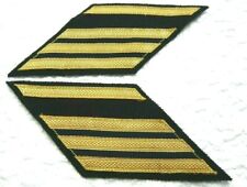 1 Paar Marine Ärmelabzeichen STABSGEFREITER gelb/blau Dienstgradabzeichen #15