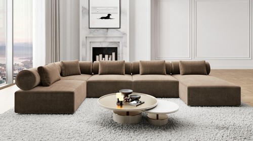 Sofa stoff wohnlandschaft - stoff,