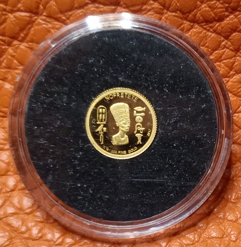 Goldstück 24k nofretete - goldstück,