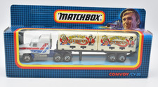 Matchbox Convoy CY28 Mack CH 600 Doppel Container Big Top Circus. Thailand 1:97