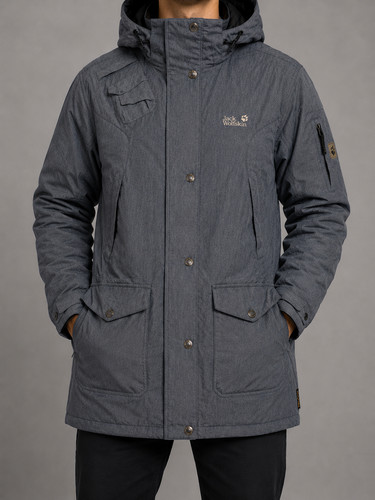 Jack wolfskin jacke - grau, –