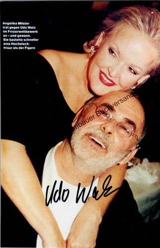Original autogramm udo walz - original,