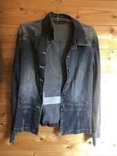 Jeansjacke Damen Größe 44 Damen Mode Sommer Übergang Weste Sexy Party Business