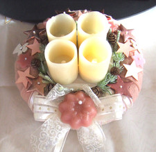 Adventskranz  LED Kerzen