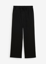 Neu R-Ware Jungen Chinohose aus softem Viskose-Mix Loose Fit Gr. 128/134 Schwarz