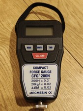 Mecmesin 860-022 Kraftmessgerät 500Hz RS232, Reichweite: 200N, Auflösung: 0,2 N