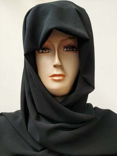 Kopftuch chiffon schal seidig - kopftuch,