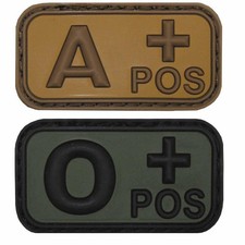 Blutgruppen Patch Gummi