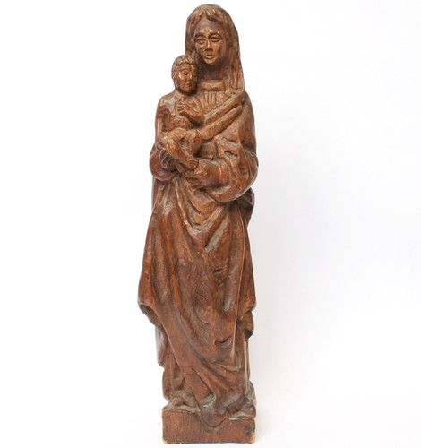 Holz skulptur figur linde - skulptur,