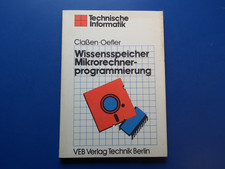 DDR Fachbuch Handbuch Lehrbuch Mikrorechner-programmierung Technische Informatik
