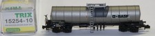 Minitrix Spur N 15254-10 Knickkesselwagen BASF 4achsig in