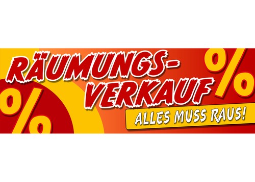 Aufkleber schaufenster banner - aufkleber,