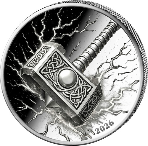 Unze silber thors - 1,