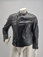 Vintage Motorradjacke ERBO Echtleder - 80er/90er Jahre