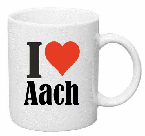 Kaffeetasse love aach - love,