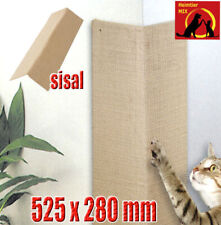 Eck-Kratzbrett Wandkratzbrett Ebi Kratzecke Katzen Sisal-Schutz 525 x 280 mm