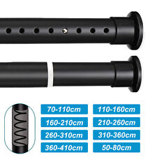 50-410cm Universal Duschvorhangstange Edelstahl Ohne Bohren Teleskopstange