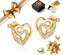 585 Gold Damen Ohrringe Herz