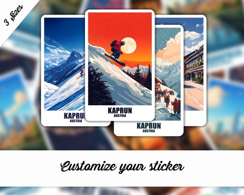 Kaprun aufkleber österreich - kaprun,