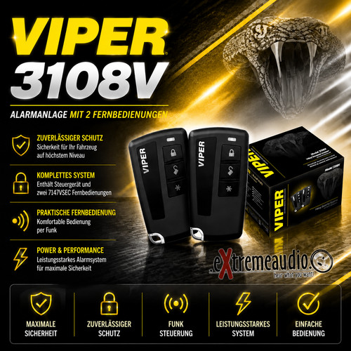 Viper 3108v alarmsystem - viper,