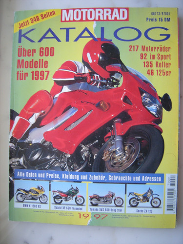 Motorrad katalog 1997 600 - 1997,