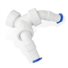 Siphon Doppelschlauchtülle 1"