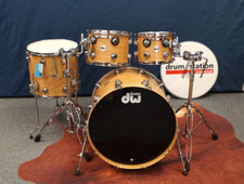 DW Collector's Series Cherry Shellset  "Satin Natural Oil"  -  22,10,12,16"