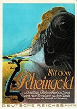AK - Umschlag Broschüre Deutsche Reichsbahn-Gesellschaft etwa 1928  (90) Reprint