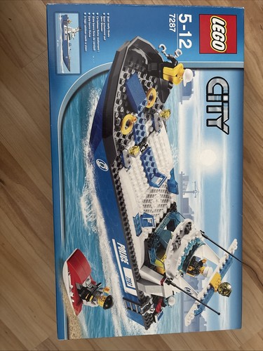 Lego city set 7287 polizeiboot - city,