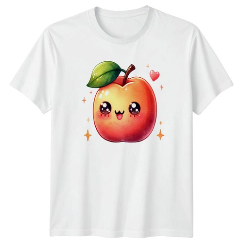 Süßer kawaii apfel - süßer, mit