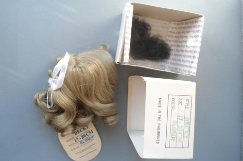 Puppen perücke 20cm - perücke, gr.17-20cm