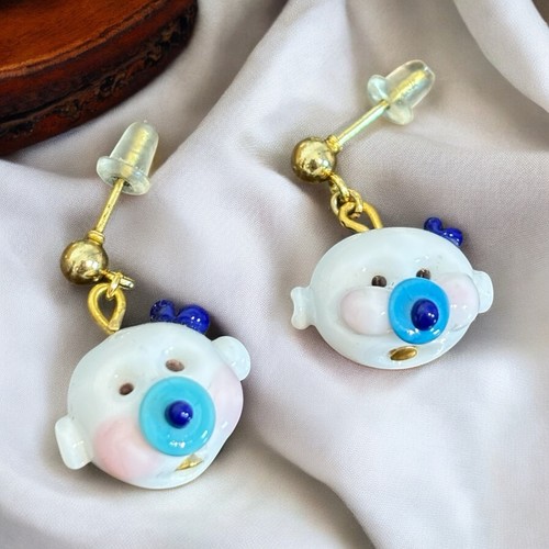 Murano glas ohrringe - ,baby,