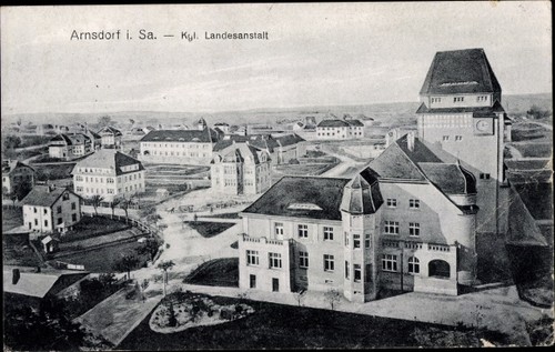 Arnsdorf sachsen - ak,