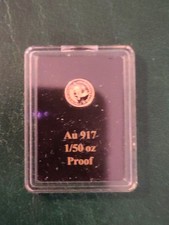 Krugerrand 1/50 Unze 2025 Gold 917/1000 PP mit Zertifikat