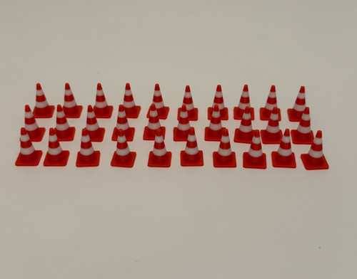 30x leitkegel pylonen - leitkegel, 1:32