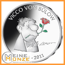20 Euro Münze 100. GEBURTSTAG LORIOT - VICCO VON BÜLOW 2023 Silbermünze + Kapsel