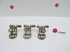 3x Okkludator Klipp Klapp Messing  InternNr.416#SN