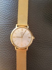 Mercedes Uhr, Milaneseband, Gold